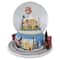 7.25" Musical Revolving House Christmas Snow Dome Décor
